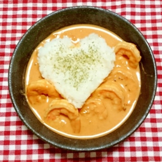 簡単「ビスク風ソース」を使ったご飯